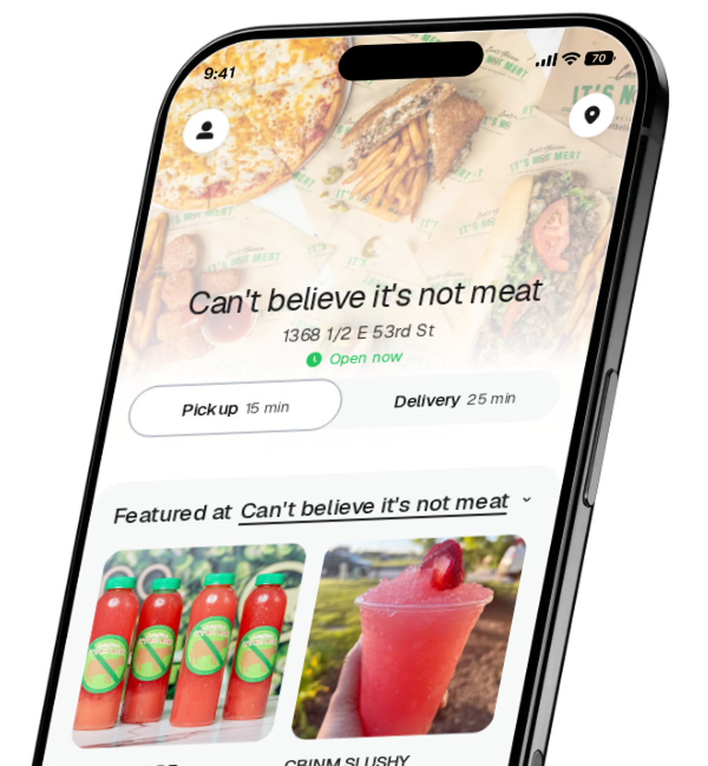 Can't believe it's not meat app preview
